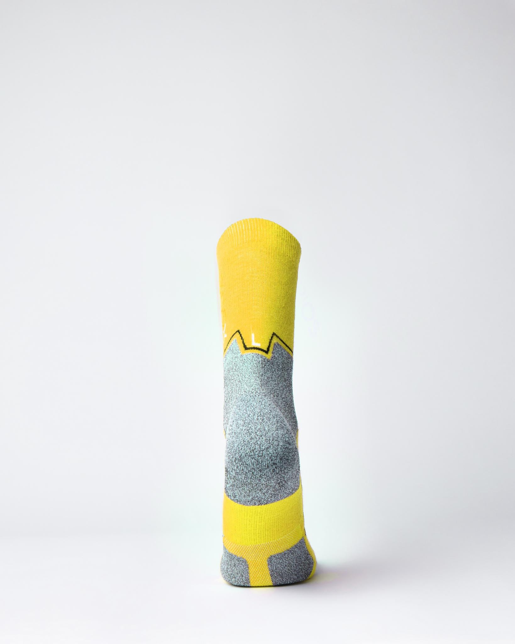 BIOSx Tough Terrain Workwear Compression Socks - Neon Yellow