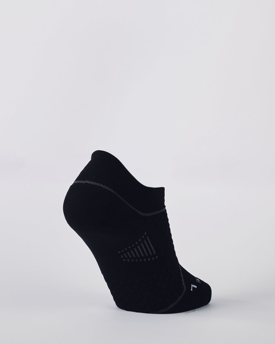 BIOSx Elite Performance No Show Tab Compression Socks - Black