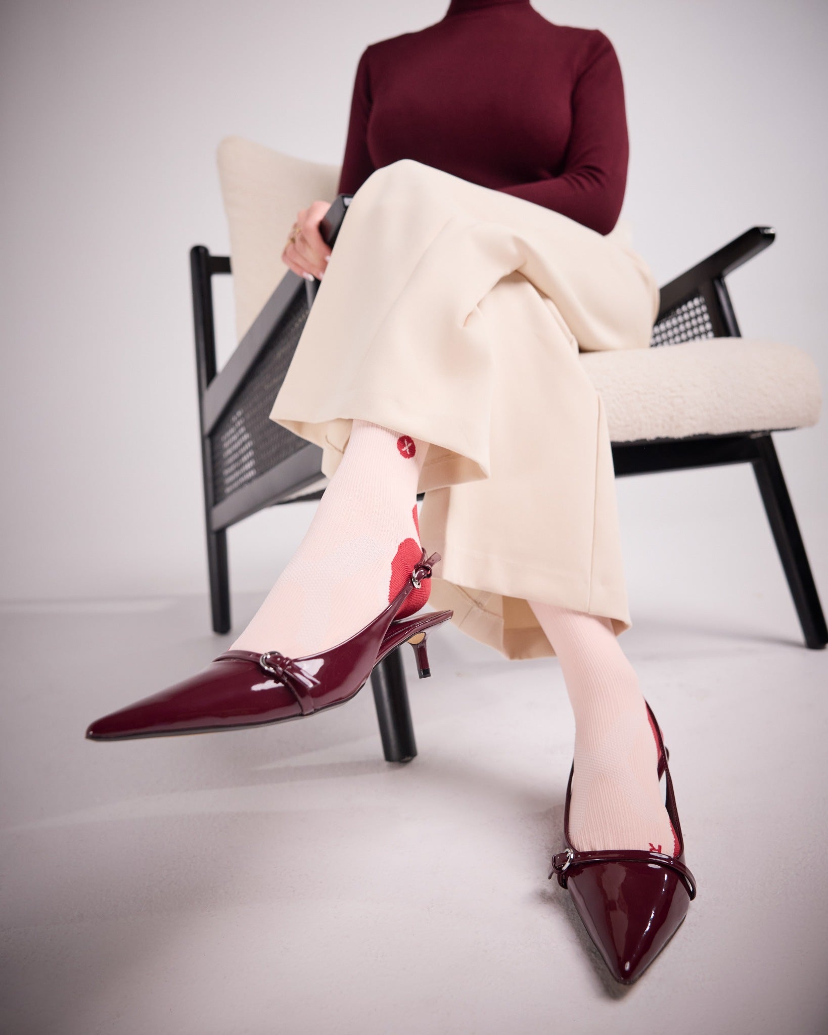 BIOSx Everyday 24/7 Compression Socks - Blushed Pink