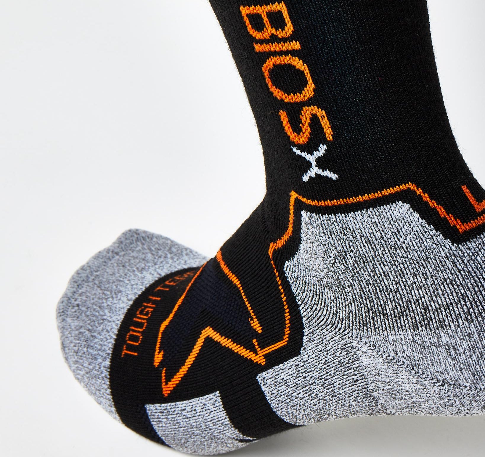 BIOSx Tough Terrain Workwear Compression Socks - Black