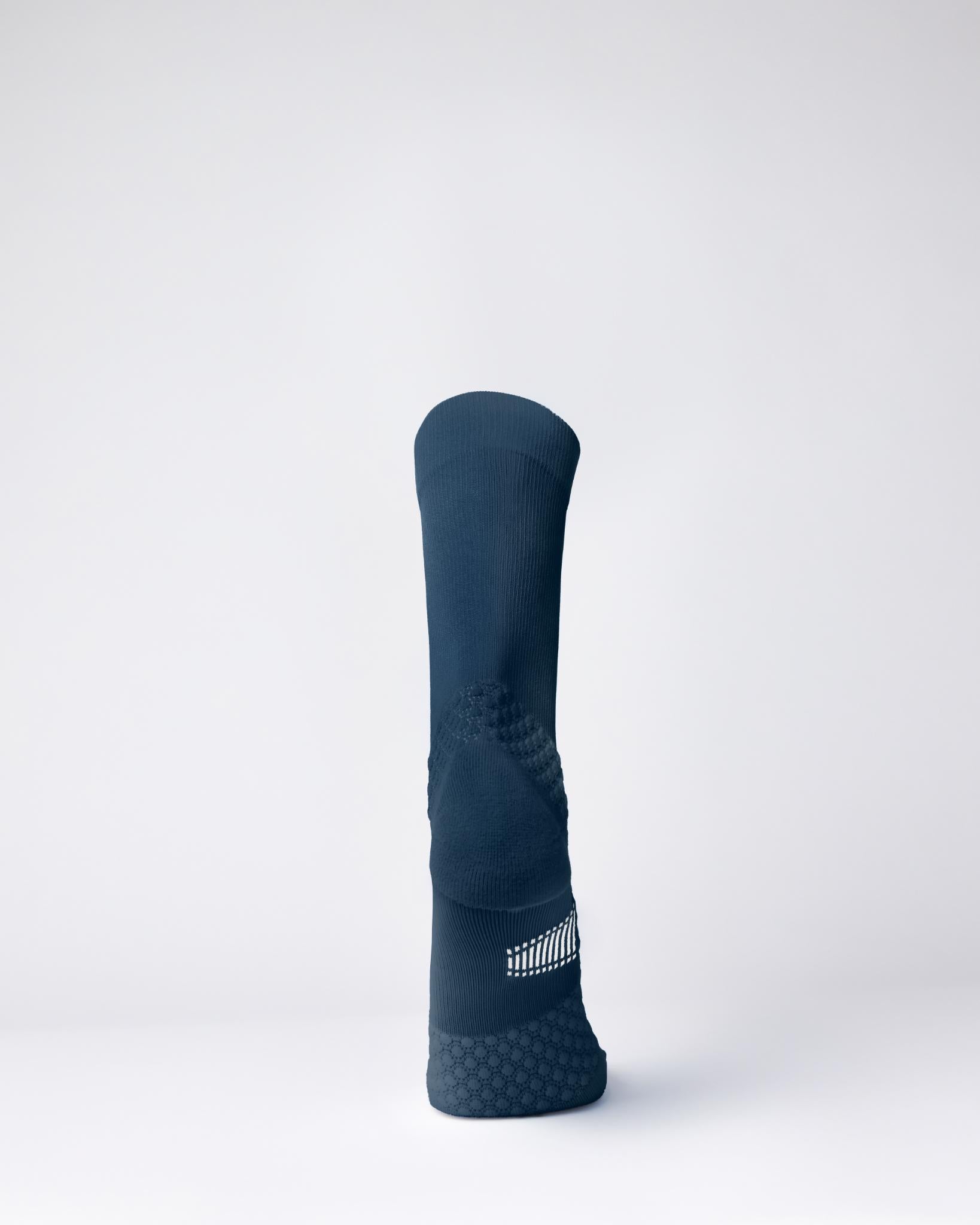 BIOSx Elite Performance Crew Compression Socks - Midnight Blue