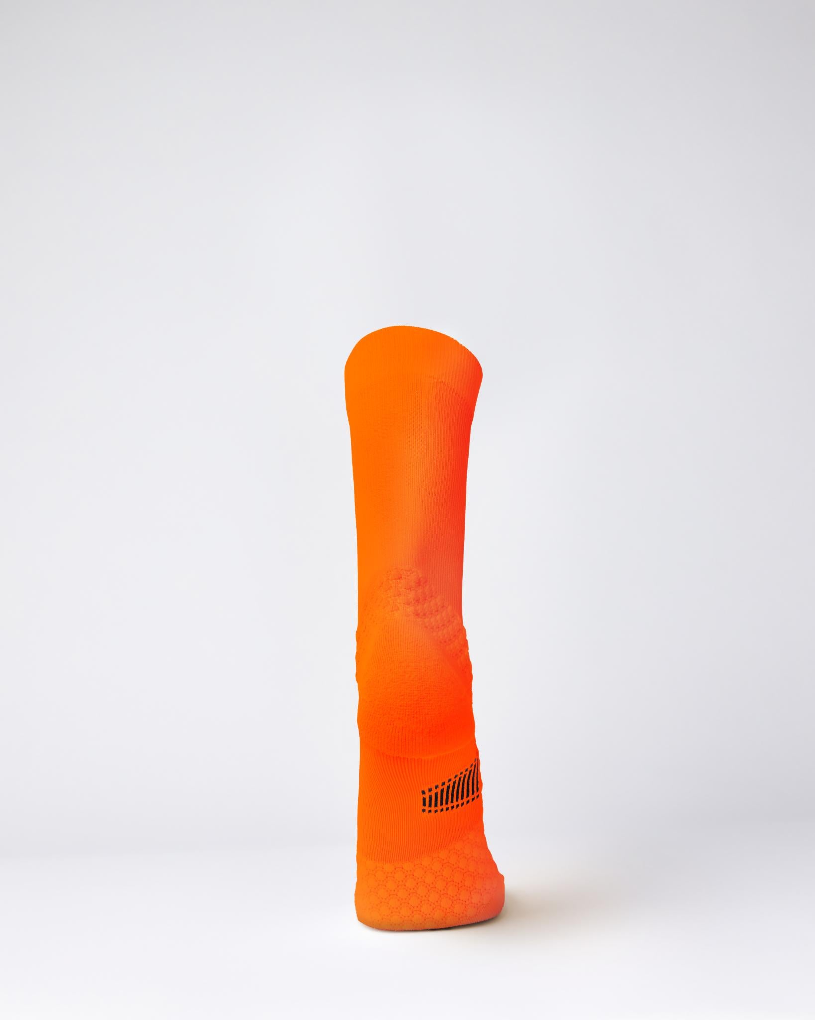 BIOSx Elite Performance Crew Compression Socks - Ignite Orange