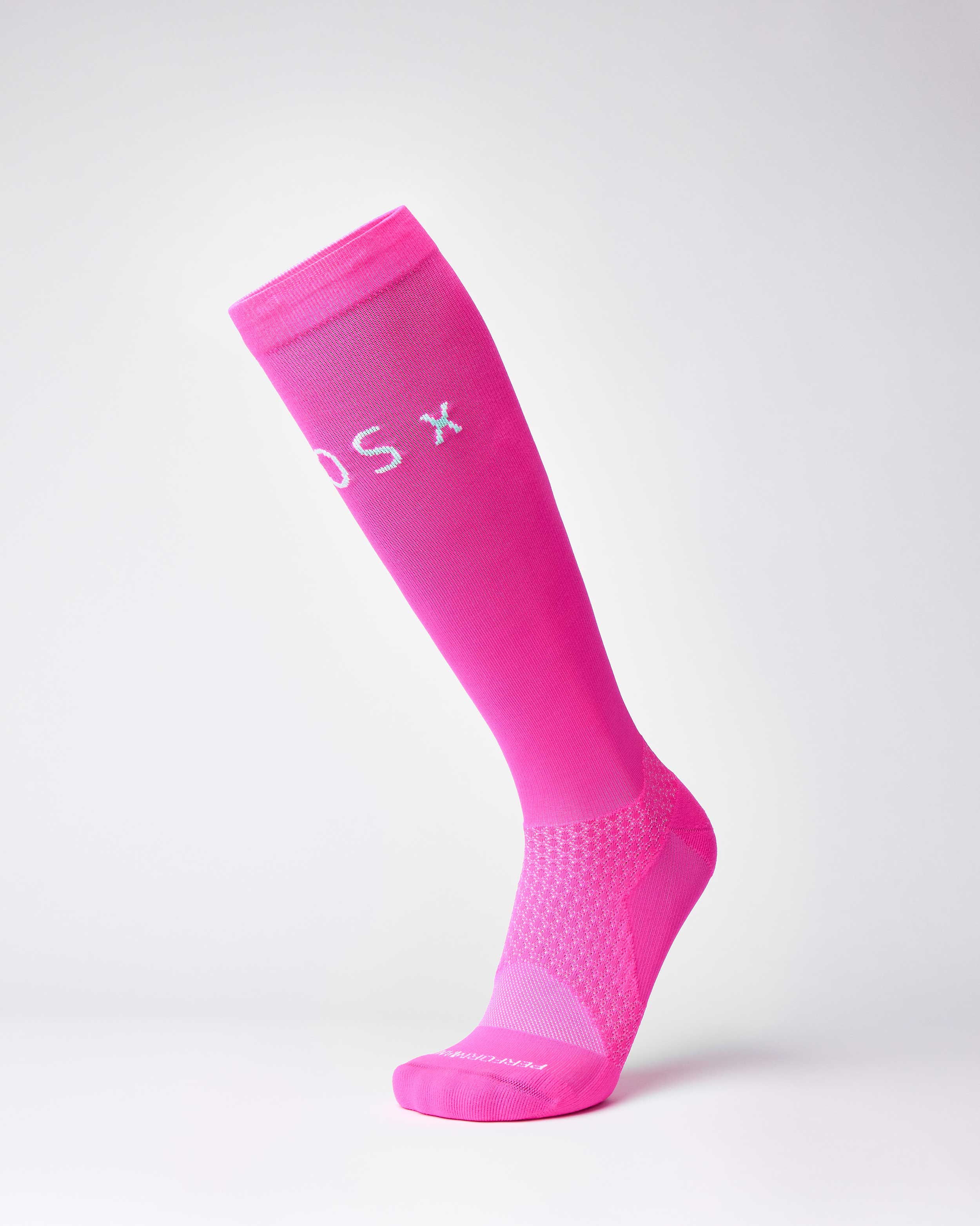 BIOSx Elite Performance Compression Socks - Neon Pink