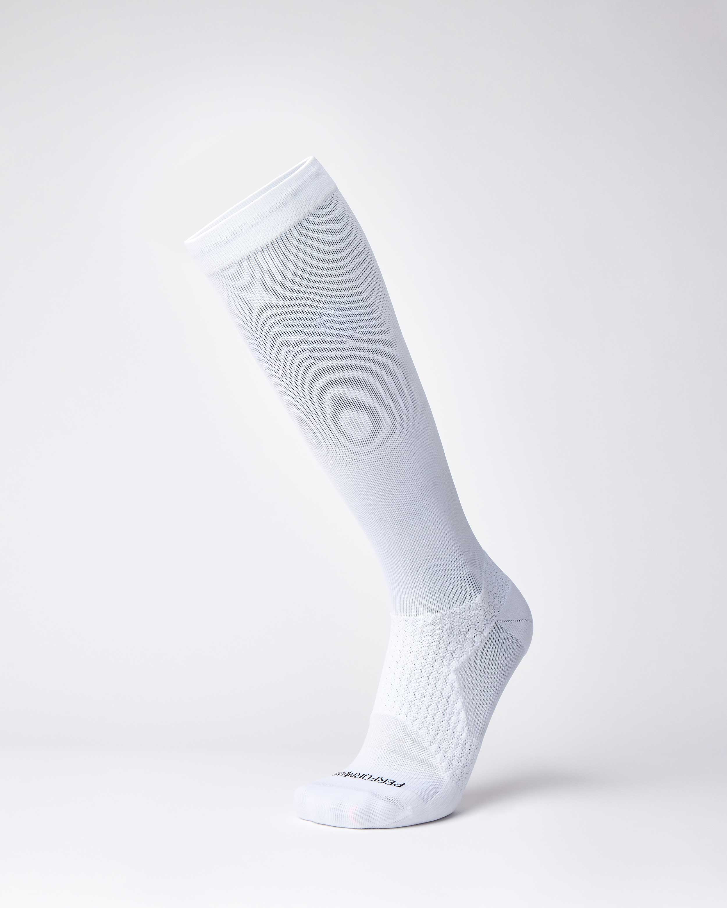 BIOSx Elite Performance Compression Socks - Crisp White