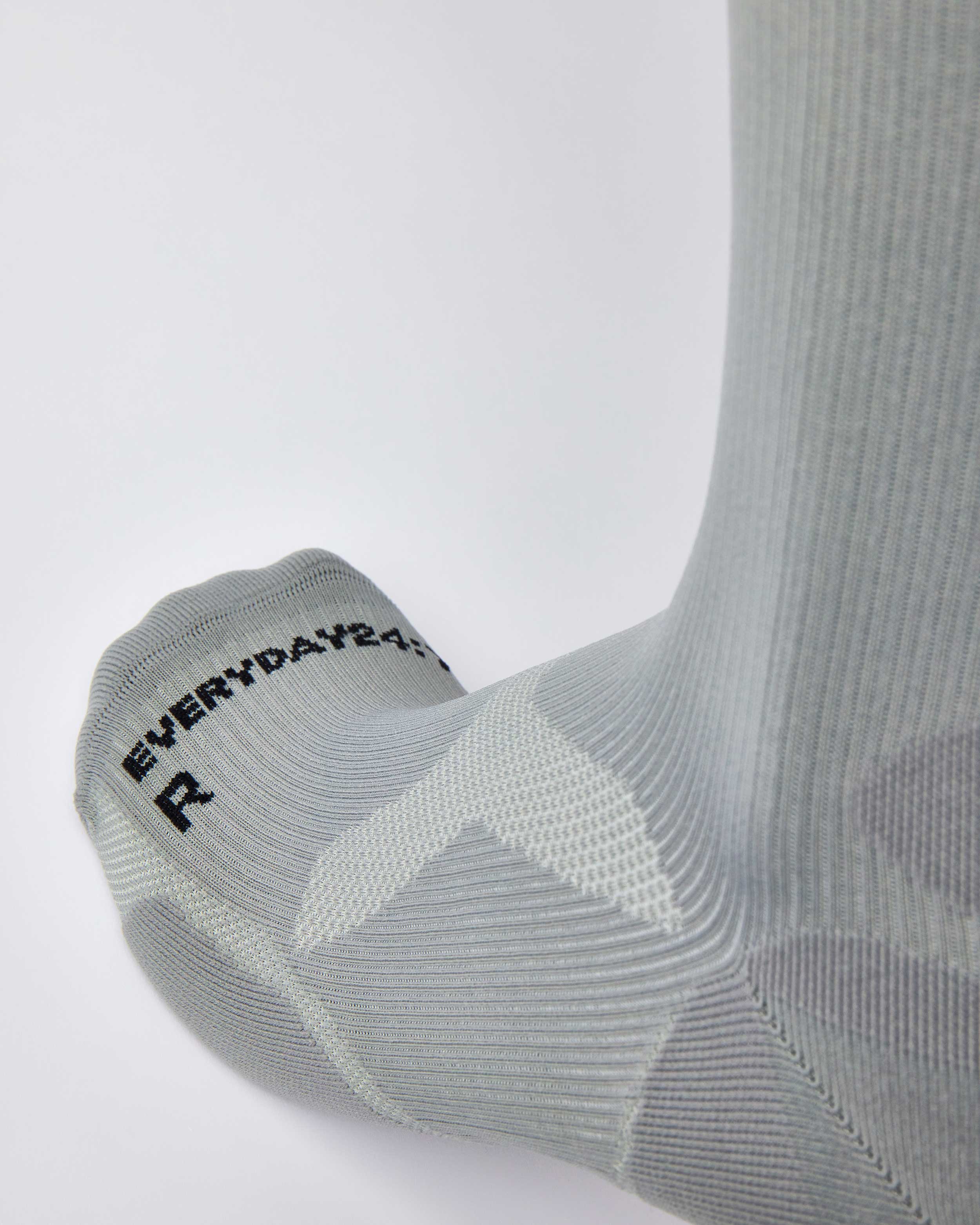 BIOSx Everyday 24/7 Compression Socks - Pearl Grey