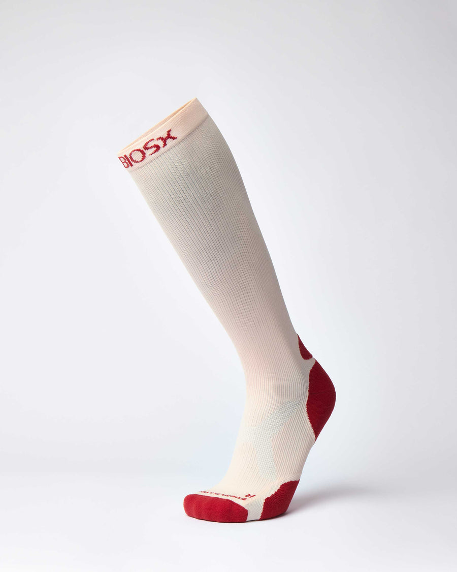 BIOSx Everyday 24/7 Compression Socks - Blushed Pink