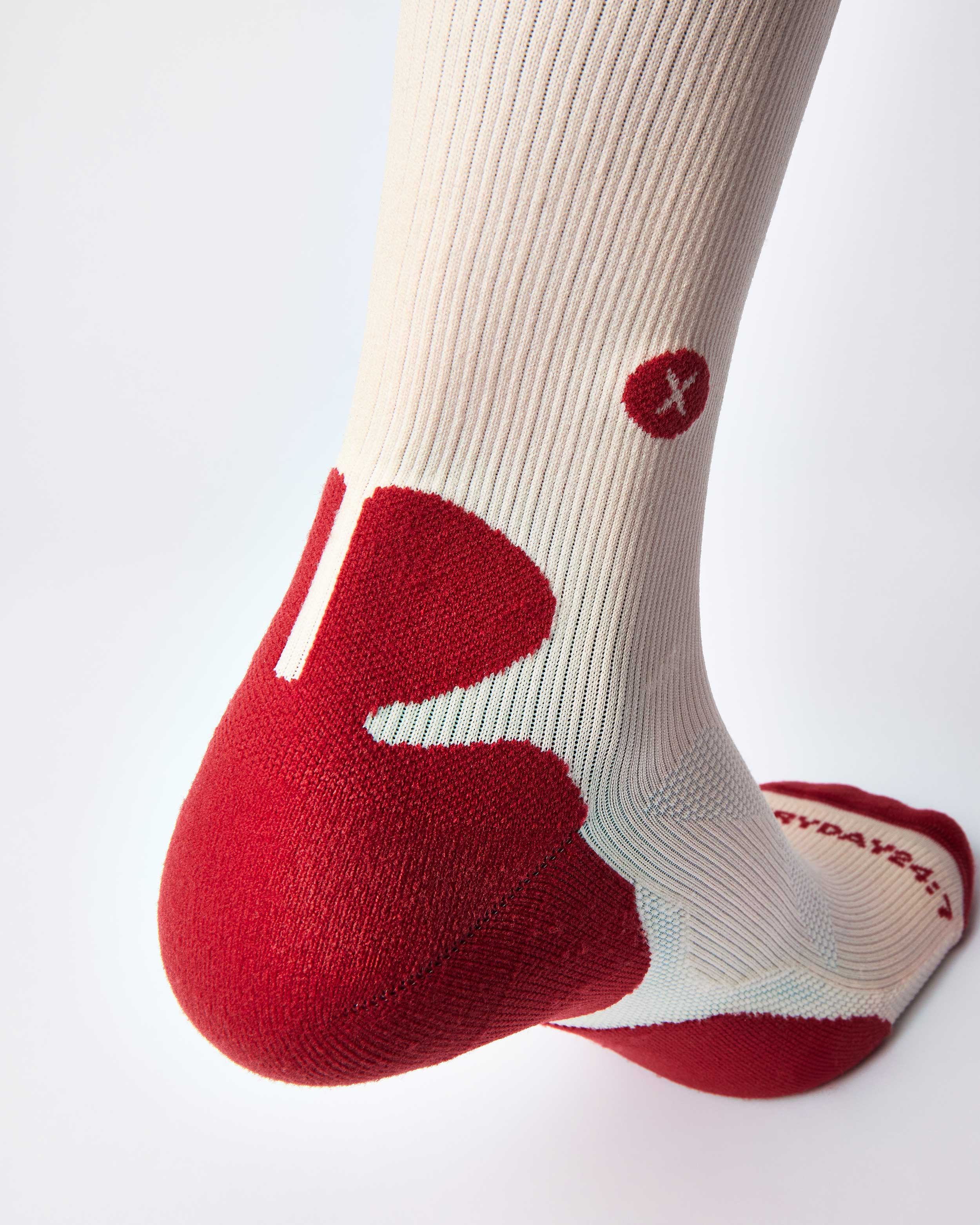 BIOSx Everyday 24/7 Compression Socks - Blushed Pink