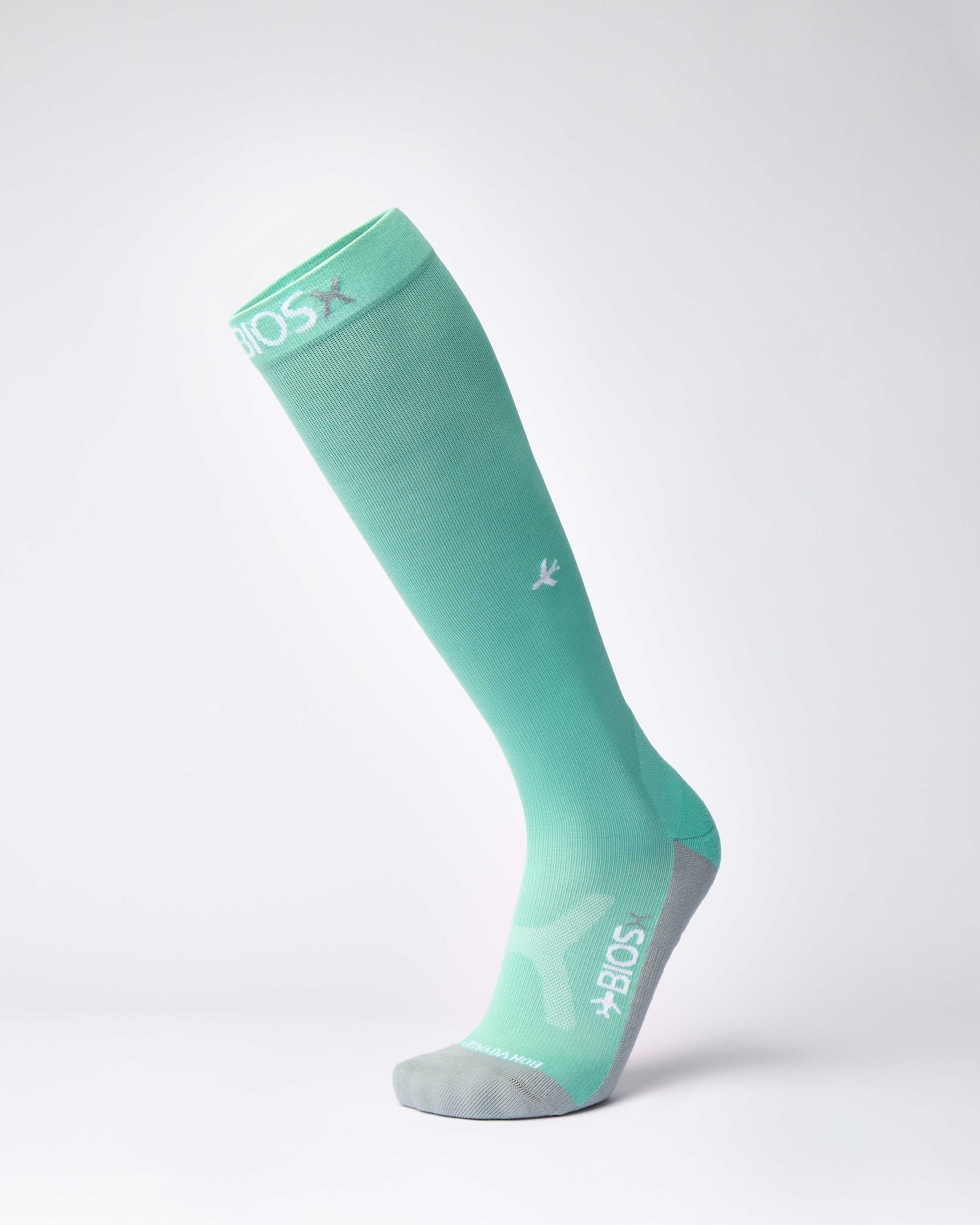 BIOSx Departures Travel Compression Socks - Fresh Mint