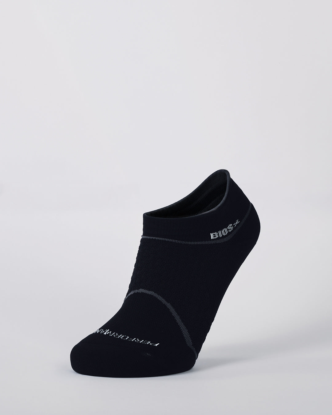 BIOSx Elite Performance No Show Tab Compression Socks - Black