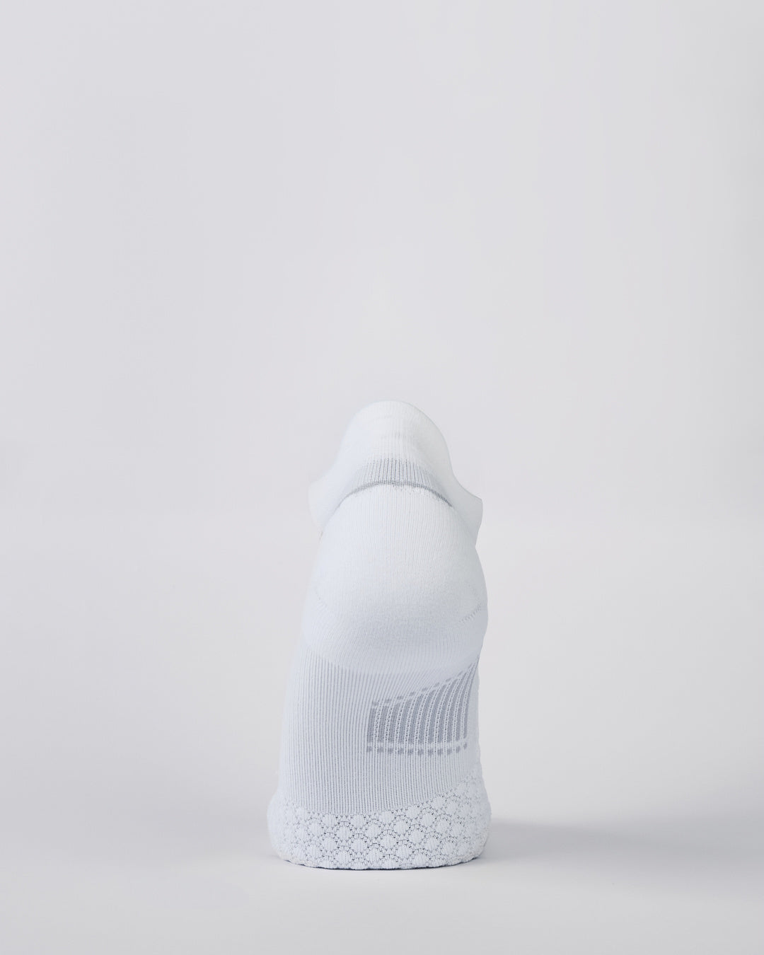 BIOSx Elite Performance No Show Tab Compression Socks - Cloud White