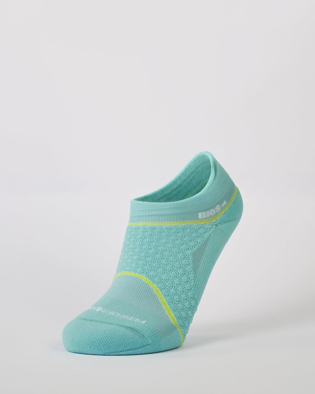 BIOSx Elite Performance No Show Tab Compression Socks - Aqua Blue