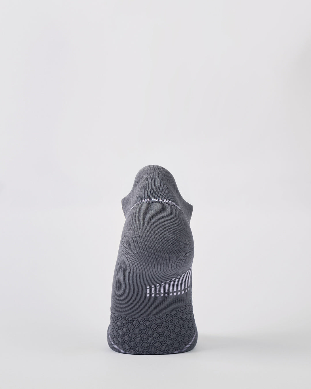 BIOSx Elite Performance No Show Tab Compression Socks - Carbon Grey