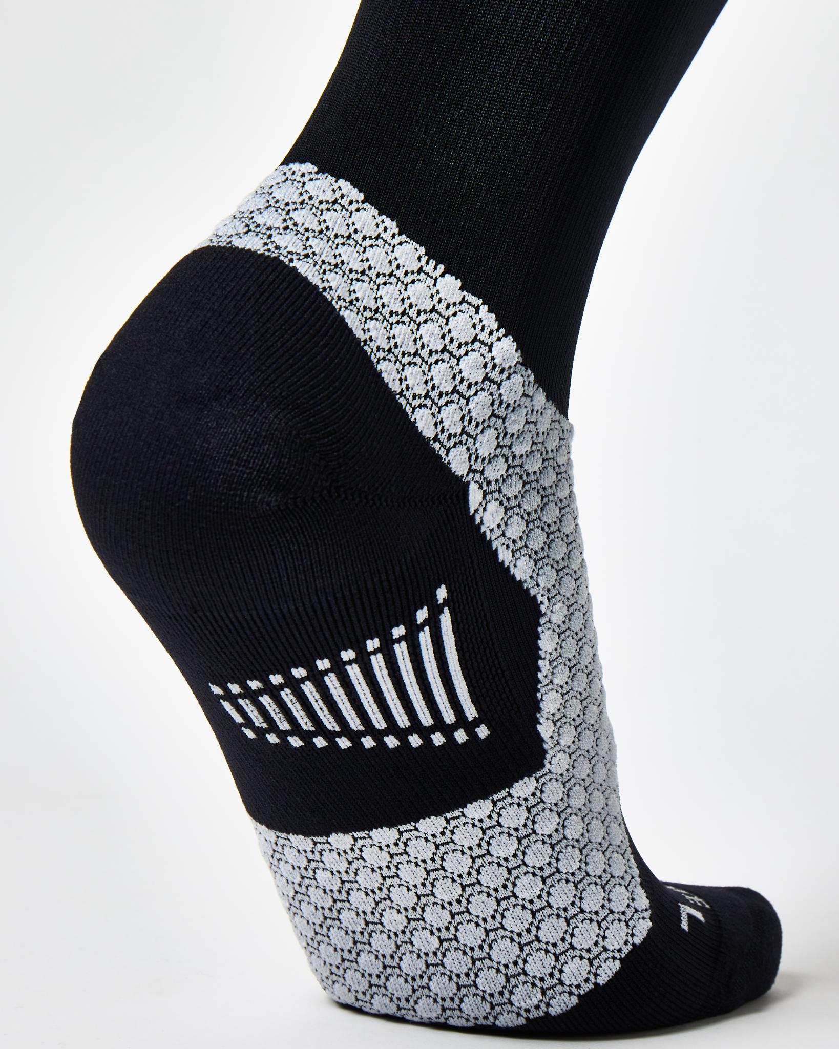 BIOSx Elite Performance Crew Compression Socks - Black