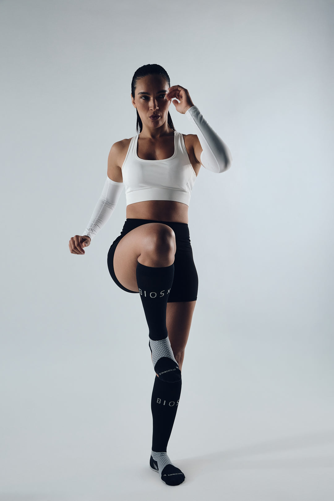 BIOSx Elite Performance Compression Socks - Black